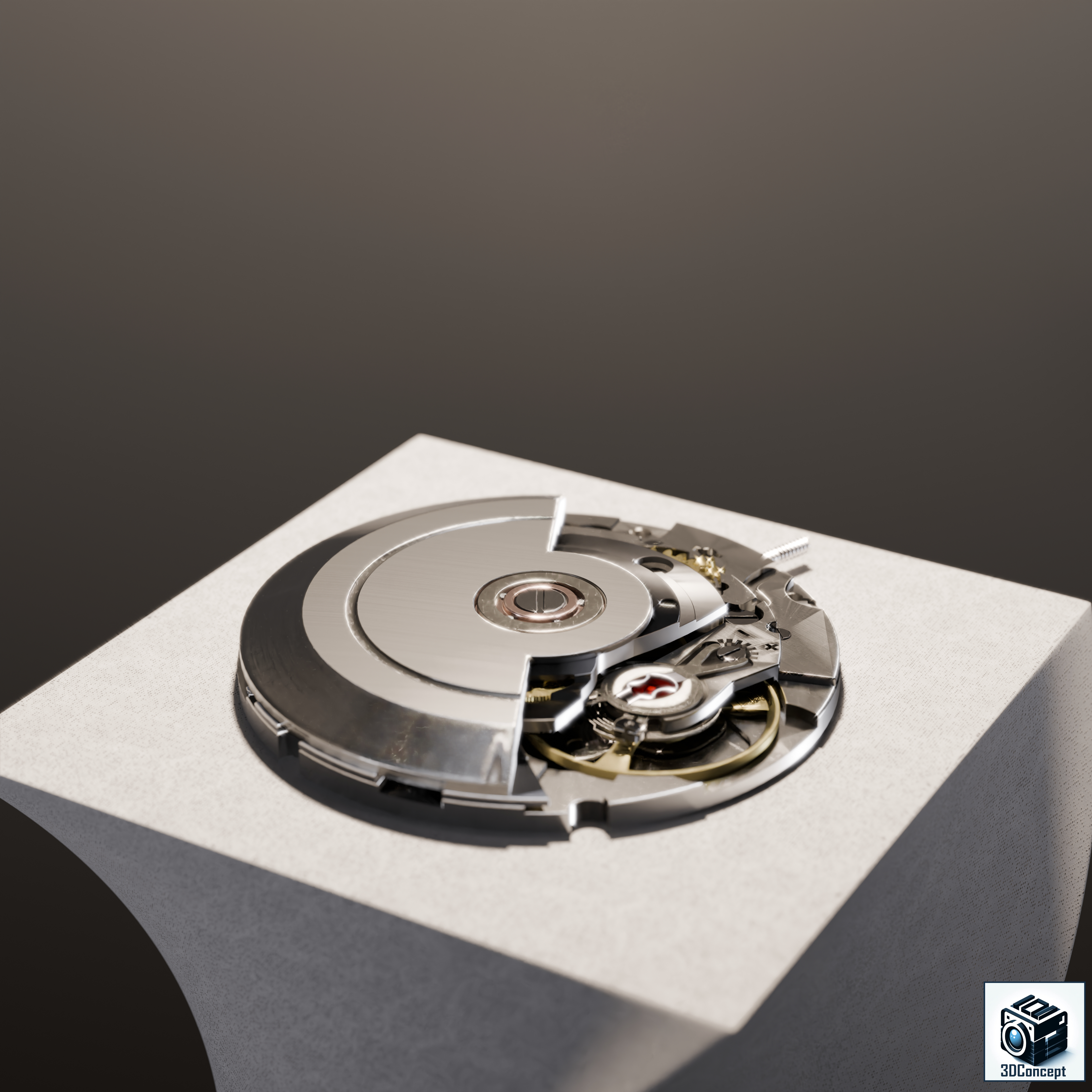 Rendu 3D — Horlogerie