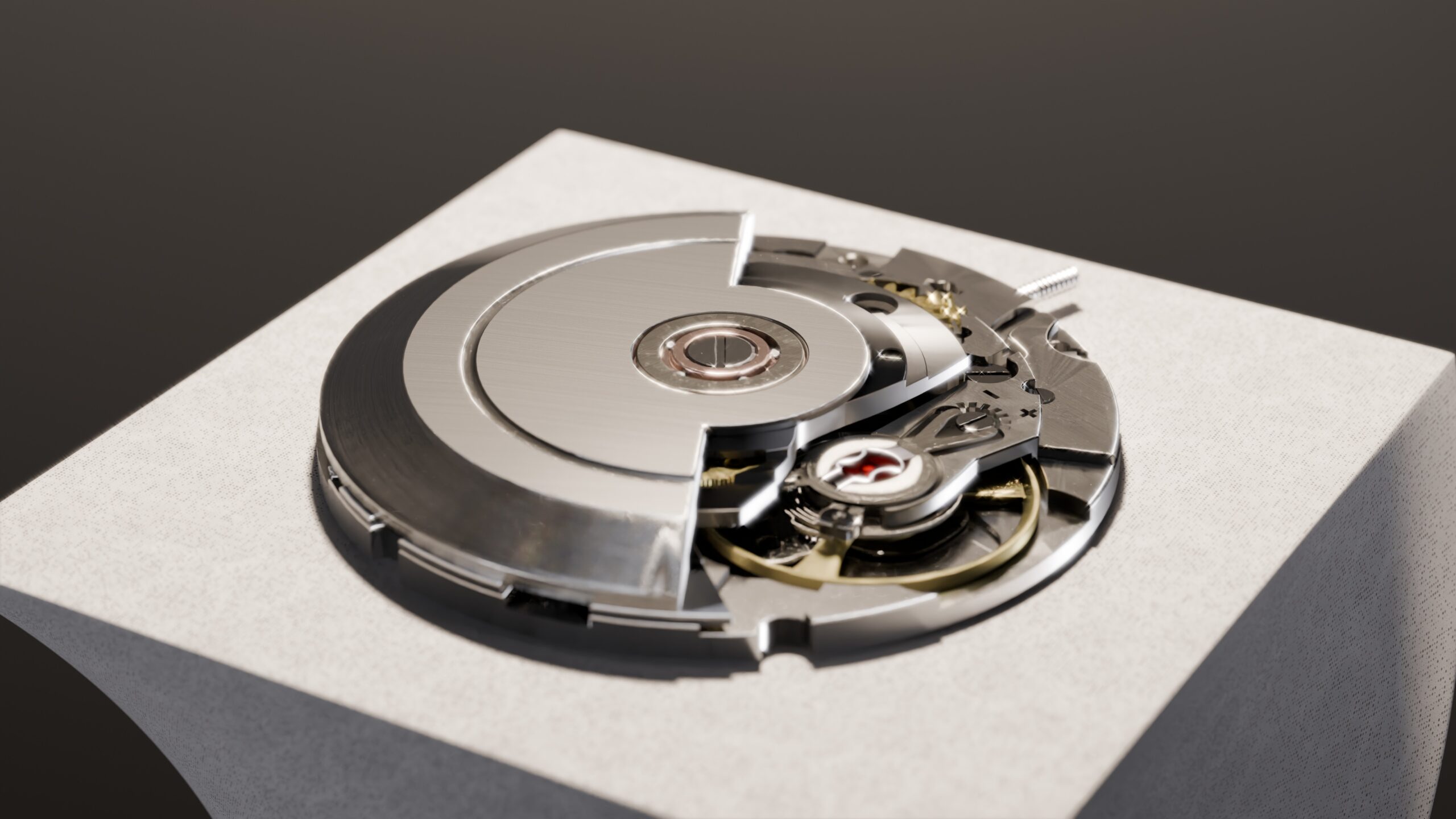 Rendu 3D — Horlogerie